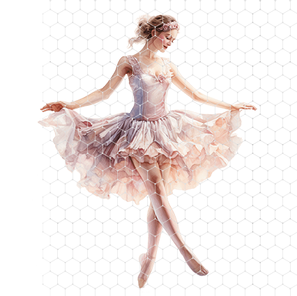 Bailarinas de Ballet / Clipart PNG