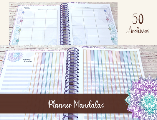 Planner Mandalas Para Maestra